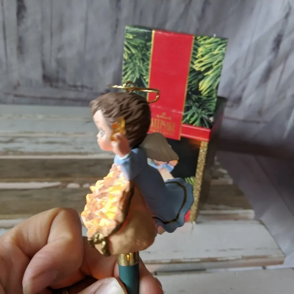 Hallmark 1990‎ STARLIGHT ANGEL Hang the Stars Magic
